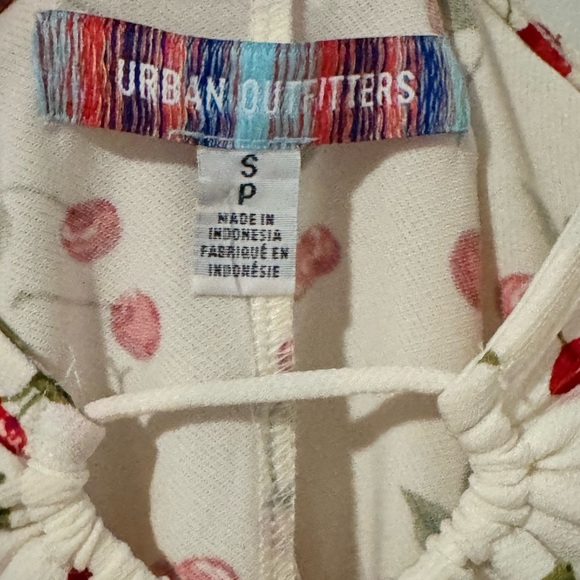 Urban outfitters White Cherry Print Mini Dress - Picture 9 of 14